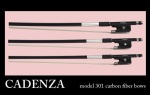 BB301BF Cadenza Double Bass Bow (3/4, french, carbon fiber) . Eastman