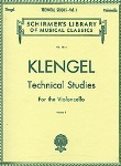 Technical Studies . Cello . Klengel