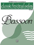 Classic Festival Solos v.2 (piano accompaniment) . Bassoon . Various