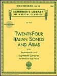Twenty Four Italian Songs and Arias w/CD . Medium High Voice . Various Vocl