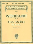 Studies (60) v.2 op. 45 . Violin . Wohlfahrt