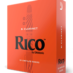 RICOCL Bb Clarinet Reeds (box of 10) . Rico