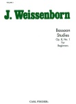 Studies op.8 no. 1 . Bassoon . Weissenborn