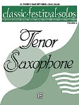 Classic Festival Solos v.2 . Tenor Saxophone . Various