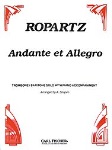 Andante et Allegro . Trombone or Baritone and Piano . Ropartz