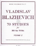 Studies (70) v.2 . Tuba . Blazhevich