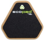 HQ Percussion ECO12D 12"2 Sided ECO Practice Pad . HQ