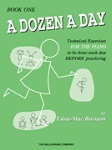 A Dozen A Day v.1 . Piano . Burnam