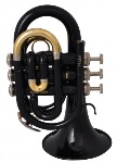 PT711B Bb Pocket Trumpet (black lacquer) . Prelude