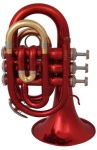 PT711R Bb Pocket Trumpet (red lacquer) . Prelude