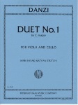 Duet No. 1 in C Major . Viola and Cello . Danzi