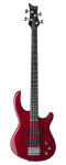 E1QTRD Dean Edge 1 Electric Bass Guitar (Red)