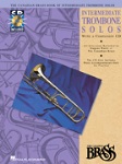 The Canadian Brass Book Intermediate Trombone Solos w/CD . Trombone and Piano . Various