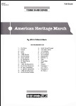 American Heritage March (score only) . Concert Band . Edmondson