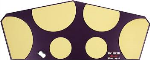HHPQL Quadropad Tenor Practice Pad (large) . Vic Firth