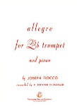 Allegro . Trumpet and Piano . Fiocco