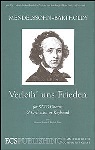 Verleih' uns Frieden . Choir (SATB) . Mendelssohn