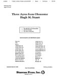 Three Ayres From Gloucester (score only) . Concert Band . Stuart