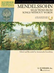 Selections from Songs Without Words W/Audio Access . Piano . Mendelssohn