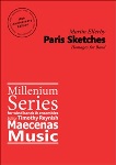 Paris Sketches . Concert Band . Ellerby