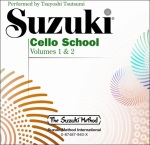 Cello School (cd only) v.1 and 2 . Cello . Suzuki