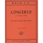 Concerto in D Minor . Two Violins and Piano . Bach