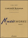 Music from Carmina Burana . Concert Band . Orff