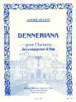 Denneriana . Clarinet and Piano . Bloch