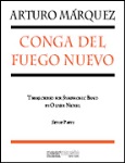 Conga Del Fuego Nuevo . Concert Band . Marquez