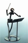 461161 Metal Conductor Statue . Music Treasures