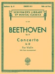 Concerto in D Op.61 . Violin and Piano . Beethoven