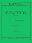 Concerto in G Major . Viola and Piano . Telemann