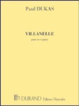 Villanelle . Horn and Piano . Dukas