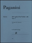 Caprices (24) . Violin . Paganini