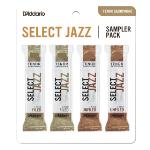 DSJ-K3S Select Jazz Tenor Saxophone Sampler Pack (3S,3M filed/unfiled) . D'Addario