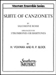 Suite of Canzonets . Trombone Trio . Rossi