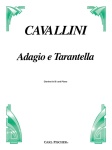 Adagio e Tarantella . Clarinet and Piano . Cavallini