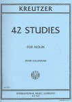 Studies (42) . Violin . Kreutzer