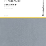 Sonata in Bb . Clarinet and Piano . Hindemith