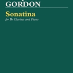 Sonatina . Clarinet and Piano . Gordon