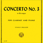 Concerto No.3 in Bb Major . Clarinet and Piano . Stamitz