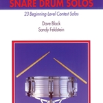 Alfred's Beginning Snare Drum Solos . Snare Drum . Black/Feldstein