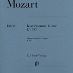 Sonata in C Major K.545 . Piano . Mozart