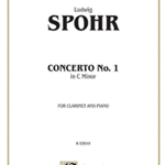 Concerto No. 1 . Clarinet and Piano . Spohr