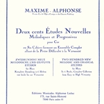 Two Hundred Noew Melodic and Gradual Studies v.5 (very difficult) . Horn . Alphonse