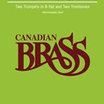 Canadian Brass Christmas Brass Quartets . Trombone 2 . Various