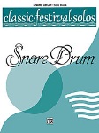 Classic Festival Solos v.1 . Snare Drum . Various