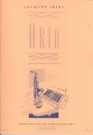 Aria . Saxophone & Piano . Ibert