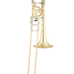 STBQ36YR Q Series Bass Trombone Outfit (yellow brass) w/rotors) . Shires