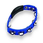 LatinPercussion LP142NYHBL City Series Handheld Cyclops Tambourine (blue) . LP